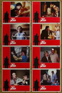 q102 BEAST WITHIN 8 Spanish/U.S. movie lobby cards '82 Philippe Mora, horror!