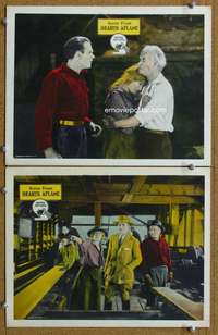 q911 HEARTS AFLAME 2 movie lobby cards '23 Frank Keenan, Anna Q Nilsson