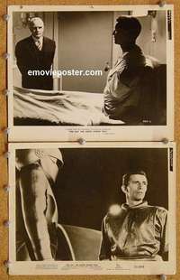 a701 DAY THE EARTH STOOD STILL 2 8x10 movie stills '51 Gort, Rennie