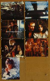 a128 BLADE RUNNER 7 color 8x10 movie stills '82 Harrison Ford,Hannah