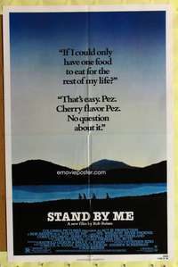 h149 STAND BY ME one-sheet movie poster '86 classic cherry Pez style!