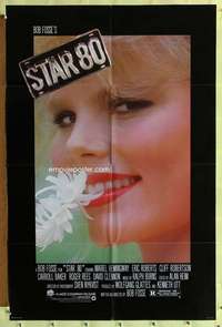 h148 STAR 80 one-sheet movie poster '83 Mariel Hemingway, Bob Fosse