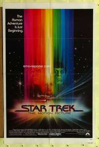 h147 STAR TREK one-sheet movie poster '79 Shatner, Nimoy, Bob Peak art!