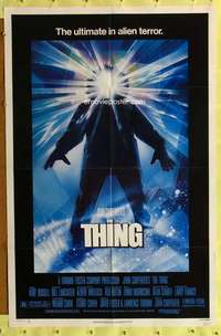 h102 THING one-sheet movie poster '82 John Carpenter, Russell