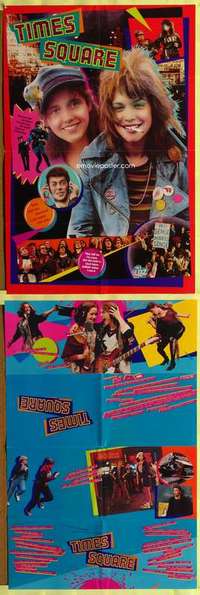 h092 TIMES SQUARE special one-sheet movie poster '80 New York punk rock!