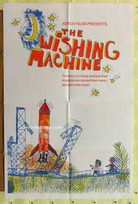 h022 WISHING MACHINE one-sheet movie poster '67 sci-fi space fantasy!