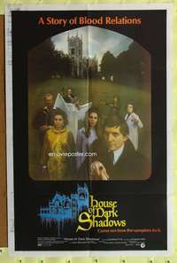 a465 HOUSE OF DARK SHADOWS one-sheet movie poster '70 how vampires do it!