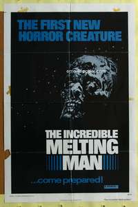 a479 INCREDIBLE MELTING MAN one-sheet movie poster '77 AIP horror!