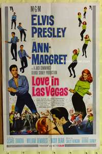 a934 VIVA LAS VEGAS int'l 1sh '64 Elvis Presley & sexy Ann-Margret, Love in Las Vegas!