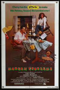 a630 MODERN PROBLEMS one-sheet movie poster '81 Chevy Chase, D'Arbanville