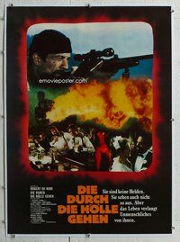 f179 DEER HUNTER linen German movie poster '78 Robert De Niro, Cimino