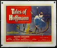 f278 TALES OF HOFFMANN linen 1/2sh movie poster '51 Powell&Pressburger