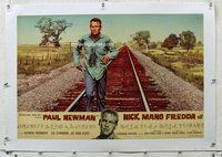 f198 COOL HAND LUKE linen Italian photobusta movie poster '67 running!