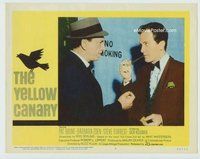 w600 YELLOW CANARY movie lobby card #8 '63 Pat Boone, Jack Klugman