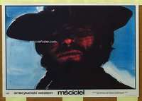 h409 HIGH PLAINS DRIFTER Polish 23x33 movie poster '73 great artwork!