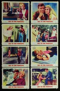 v399 JOY IN THE MORNING 8 movie lobby cards '65 Chamberlain, Mimeux