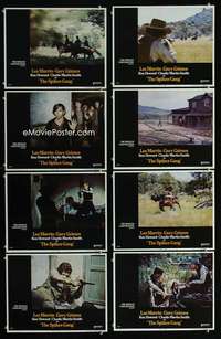 v584 SPIKES GANG 8 movie lobby cards '74 Lee Marvin, Ron Howard