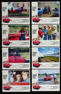 v593 STINGRAY 8 movie lobby cards '78 Chevy Corvette car racing!