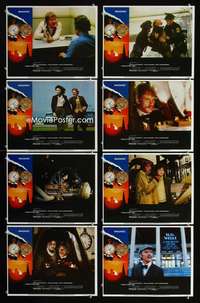 v615 TIME AFTER TIME 8 movie lobby cards '79 Malcolm McDowell, Meyer