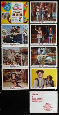 v617 TOBY TYLER 8 movie lobby cards '60 Walt Disney, circus clown!