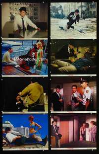 v619 TONY ROME 8 color movie 11x14 stills '67 Frank Sinatra, St. John