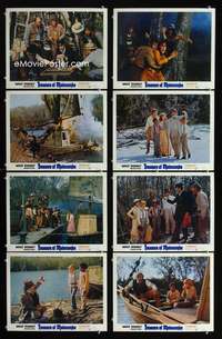 v623 TREASURE OF MATECUMBE 8 movie lobby cards '76 Walt Disney