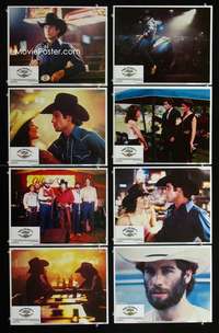 v636 URBAN COWBOY 8 movie lobby cards '80 John Travolta, Debra Winger