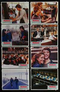 v642 WARGAMES 8 movie lobby cards '83 Matthew Broderick, sci-fi!