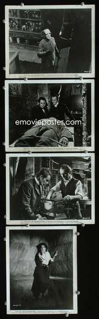 h960 EVIL OF FRANKENSTEIN 4 8x10 movie stills '64 Cushing, Hammer