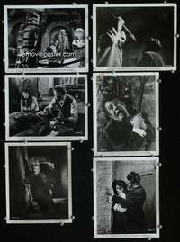 h940 EVIL OF FRANKENSTEIN 6 8x10 movie stills '64 Cushing, Hammer