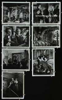 h925 EVIL OF FRANKENSTEIN 7 8x10 movie stills '64 Cushing, Hammer