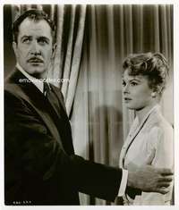 h766 FLY 7.5x9 movie still '58 Vincent Price, Patricia Owens