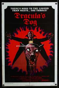 k246 DRACULA'S DOG one-sheet movie poster '78 Albert Band, vampire canine!