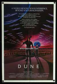 k248 DUNE one-sheet movie poster '84 David Lynch, Kyle MacLachlan, sci-fi!