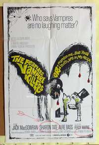 k278 FEARLESS VAMPIRE KILLERS one-sheet movie poster '67 Roman Polanski