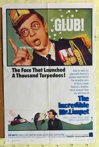 k384 INCREDIBLE MR LIMPET one-sheet movie poster '64 wacky Don Knotts!