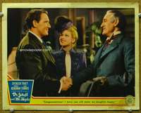 h349 DR JEKYLL & MR HYDE movie lobby card '41 Spencer Tracy, Turner