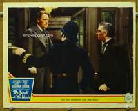 h350 DR JEKYLL & MR HYDE movie lobby card '41 Spencer Tracy w/police!