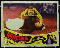 h352 DRACULA movie lobby card #6 R51 Dwight Frye, Tod Browning