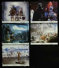 h553 EMPIRE STRIKES BACK 5 color 11x14 movie stills '80 George Lucas