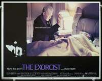 h355 EXORCIST movie lobby card #3 '74 the power of Christ compels you!