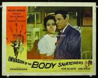 h379 INVASION OF THE BODY SNATCHERS movie lobby card '56 classic!