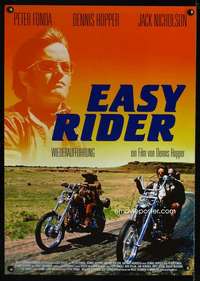 t419 EASY RIDER German movie poster R2006 Peter Fonda, Dennis Hopper