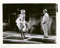 y143 MARILYN 8x10 movie still '63 classic skirt-blowing scene!