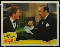 s729 STRIKE UP THE BAND movie lobby card '40 Rooney, Paul Whiteman