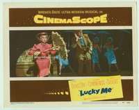 v620 LUCKY ME movie lobby card #8 '54 sexy Doris Day, Phil Silvers