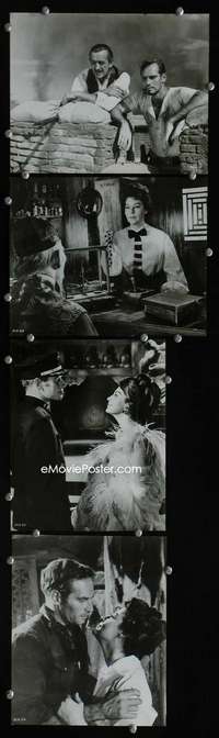 w231 55 DAYS AT PEKING 4 7.5x9.5 movie stills '63Heston,Gardner,Niven