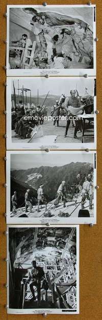 w234 AGONY & THE ECSTASY 4 8x10 movie stills '65 Charlton Heston