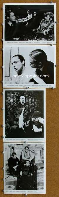 w206 ANDY WARHOL'S DRACULA 5 8x10 movie stills '74 Paul Morrissey