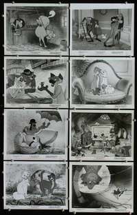 w104 ARISTOCATS 8 8x10 movie stills '71 Walt Disney feline cartoon!